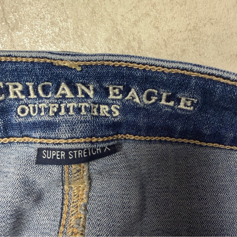 American Eagle jeans hi rise jegging distressed size 6 - Picture 5 of 10